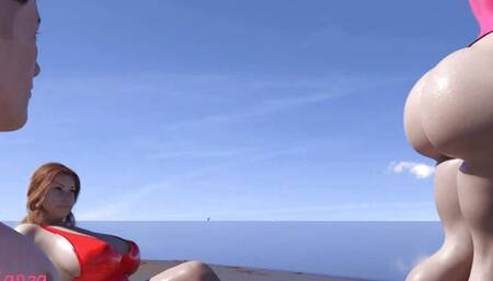 Metf- With Brunette & Blond Hottie