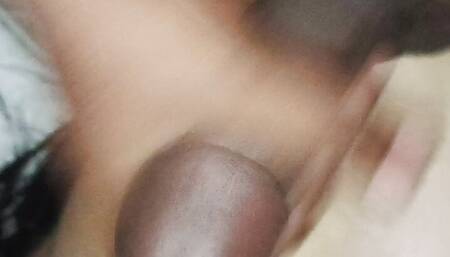 Hyderabad Telugu girl cum on boobs