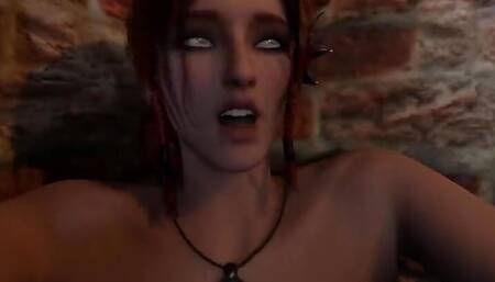 By SavageCabbage (standing up she gets  Showing her rich nipples )By SavageCabbage