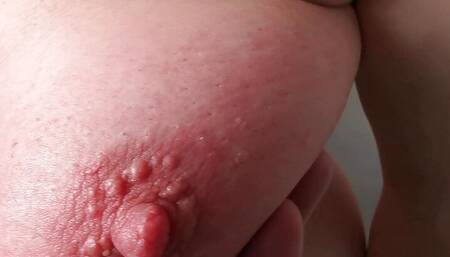 Get naked i wanna beat your tits until red and swollen