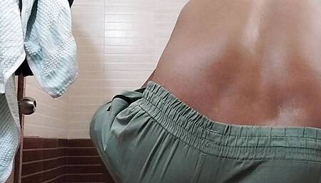 Pump boy bhatharoom cleaning sex hot gay