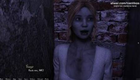 [Gameplay] Being a DIK [Episode 9] | Pillory BDSM Horror Sex. Busty Redhead Colleg...