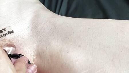 Chastity slave in segufix bondage edged