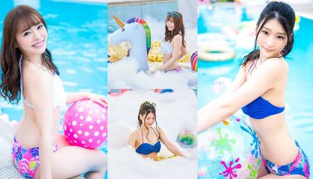 2K 無碼流出 本庄鈴,小倉由菜 - SODstar 11 SEX BUBBLE PARTY 2019 ～プー