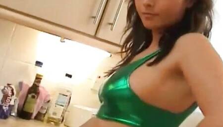I want to get naughty with you in a PVC police girl uniform