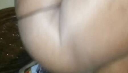 Aunty orgasm with his friend son with Hindi audio