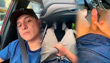the uber gets hot and I invite him to my house