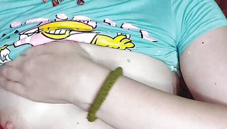 ShyyFxx I give myself a good wank and clean my toy with my mouth- JOI talking dirty