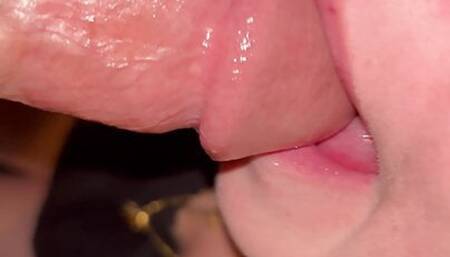 Blow job in the bathroom