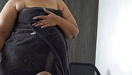 My stepmom loves to suck my dick