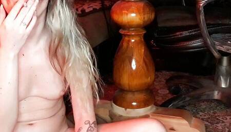 STEPSISTER SMOKES CIGARETTE NAKED
