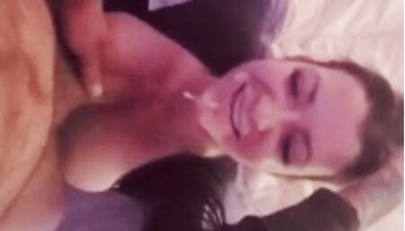 Beautiful cum loving Milf Tiffany Montana in her happy place