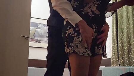 I flirt with my arabic taxi driver and we hardfuck at the hotel