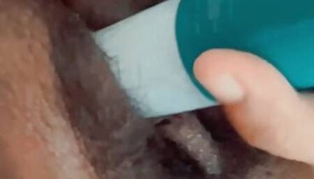 Masturbating in the toilet