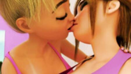 Shemale Daughter Fucks Mom - 3D Family Sex