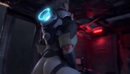 Overwatch Porn Games Compilation five with nice booty Dva