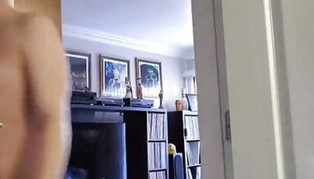 Cory Schultheis caught naked with a boner on cam