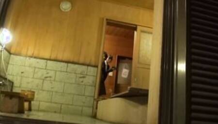 Japanese female employees take part in a cheating wives orgy