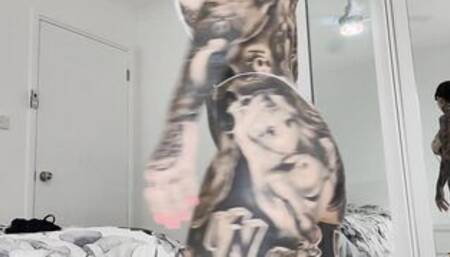 Sheer White and Dark Purple Micro Bikini Try on Haul Melody Radford Onlyfans