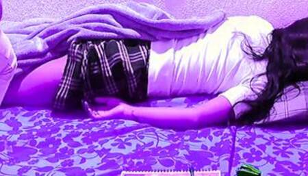 teacher invites adorable school girl to his house, she just wants to boned