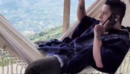 I nailed with a strange farmer public and he ejaculates into my cunt kourtney love