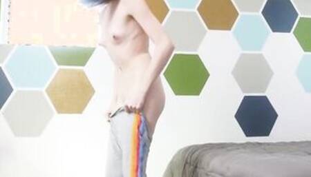 GIRLCUM Skinny Tight Pussy Cecelia Taylor Has Multiple Intense Orgasms