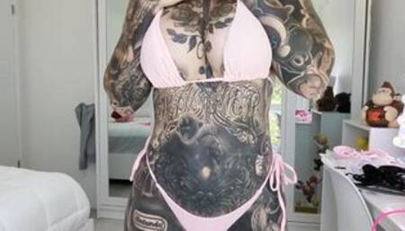 Pink Ruffled Micro Bikini Try On Haul Melody Radford Onlyfans