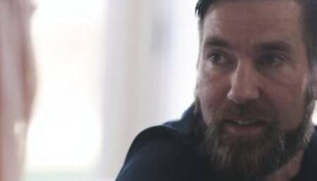 Busty TS  analed by beareded stedad