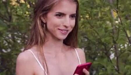 Anal-obsessed Emelie Crystal seduces her roommates' rich dad 2