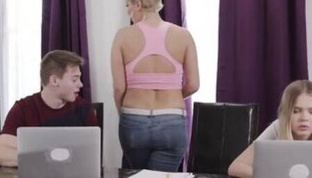 18yo Schoolgirl Fucks Her Goddess mom Professor! — MILFED