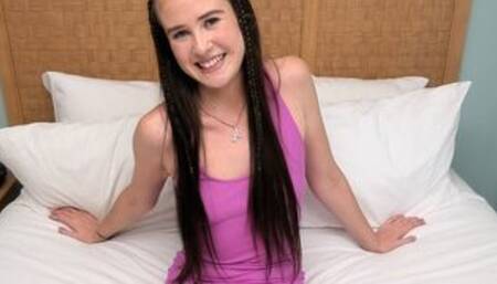 Beautiful 18 yr old stars in this POV porn video