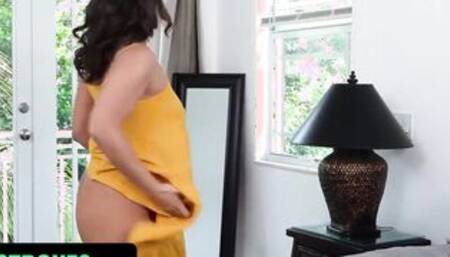 StepMom Mandy Waters Joins Lusty StepSiblings Clara Trinity & Nicky Rebel For A Taboo 3Some