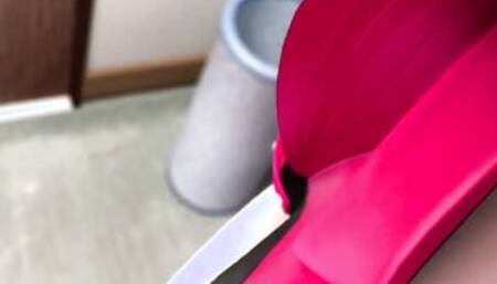 2 HAWT GURL DELIVERERS SUCKING OFF ON THE Gigantic-Donger PENIS COCK I POSSES XD