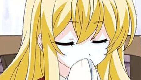 Cum In Anime Blonde [ Part two ]