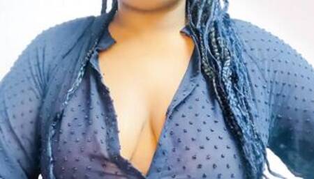 Humiliation and JOI by Beauty african domina with huge boobs