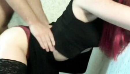 Sensitive Beauty into tights loves to moan loudly from a Bae screwed Elias Mustang