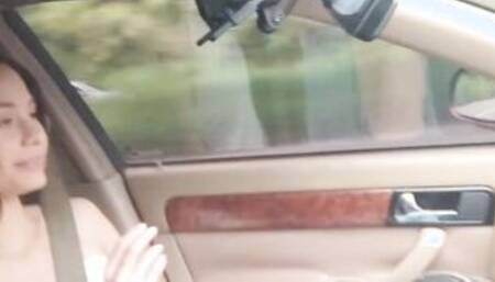 My best friend asks me to suck his dick so we make a stop on the highway. road service :)