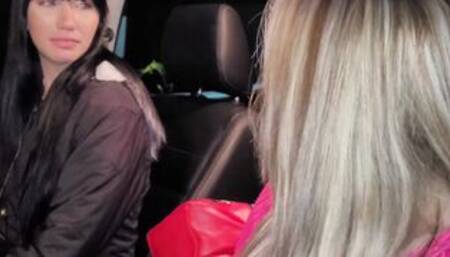 I'm going to a party with Kourtney love and we ran out of gas