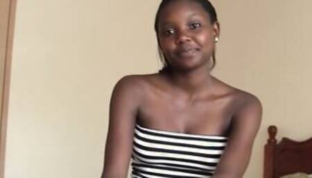 Real Amateur 18yo 19 Yo Ebony Doggy Interracial Compilation