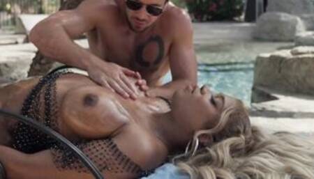 Rubbing Jexxxica The Right Way Film With Dante Colle, Jexxxica Blake - Brazzers Official