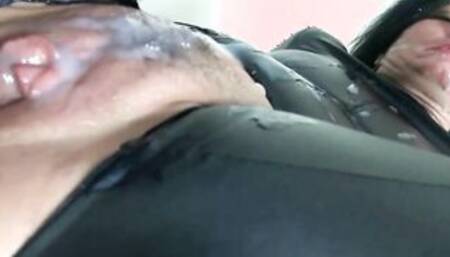 Gangbang party in Dortmund! 10 big cocks for the latex slut 3