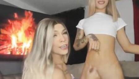 Hot Anal Sex With Sexy Tranny Couple