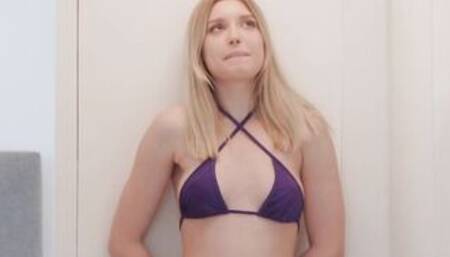 VIXEN Alone of vacay, goddess Freya finds a new distraction