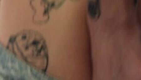 BLACKEDRAW Inked hot Morgan is all about big black dick & chill