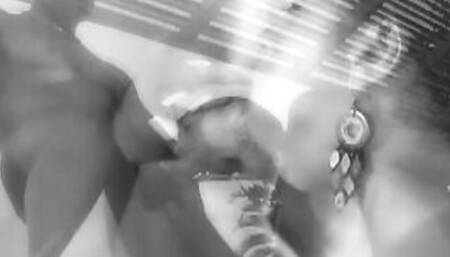 Ju Pantera Works A Dick In Her Booty Inside This Sexsual African And White Film