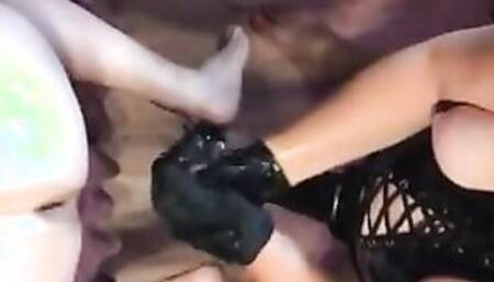 Female Domination Fisting from Girlfriend