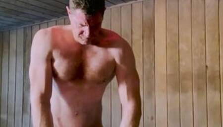 Barebacking a Muscular Hunk