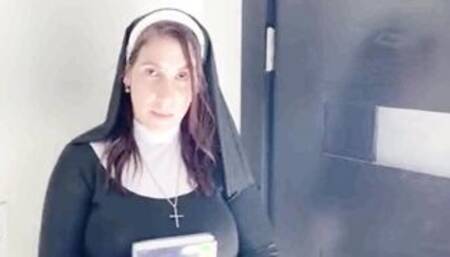 Hot Devoted Nun with Rounded Huge Ass will do anything to save a Soul 2