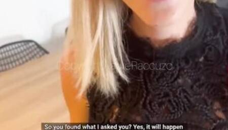 Amateur 3 Way - A Dude screwed rough 2 french skank inside front of cuckold !