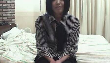 Turned On Japanese Women Getting Her Bushy Twat Filled With Jizz